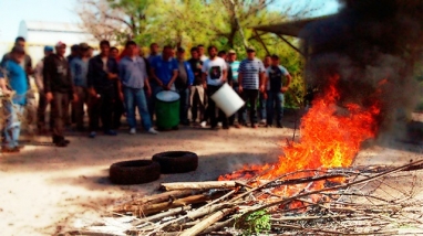Tras una semana, los trabajadores desbloquean el acceso al frigorífico Manfico Tras una semana, los trabajadores desbloquean el acceso al frigorífico Manfico