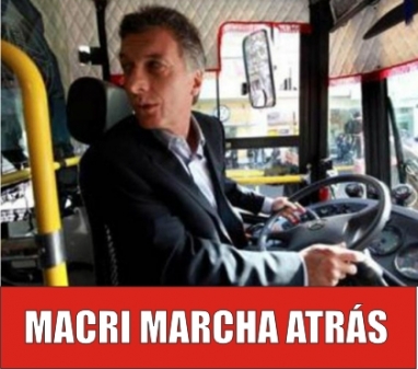 Macri marcha atrás: Las 10 medidas que tuvo que recular Macri marcha atrás: Las 10 medidas que tuvo que recular
