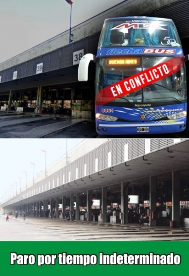 Se agrava el paro de micros de larga distancia Se agrava el paro de micros de larga distancia
