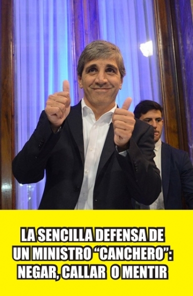 Caputo no despejó sospechas sobre sus offshore y evitó precisiones sobre la deuda Caputo no despejó sospechas sobre sus offshore y evitó precisiones sobre la deuda