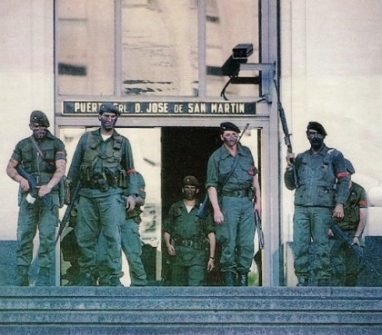 Primer alzamiento carapintada de Semana Santa de 1987