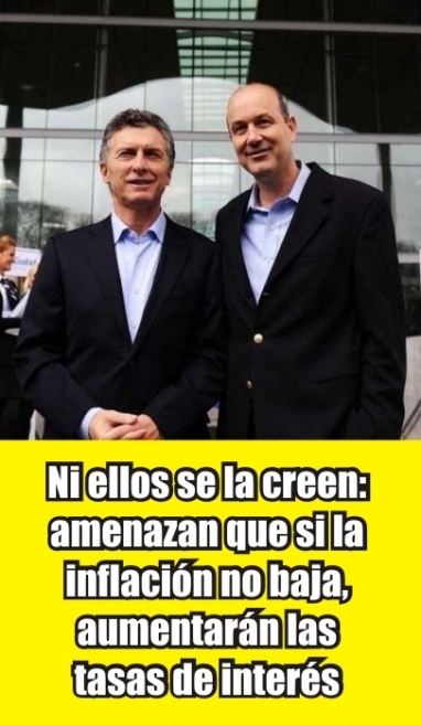 Sturzenegger reconoció alta inflación y culpó al Gobierno de Macri por las subas de tarifas Sturzenegger reconoció alta inflación y culpó al Gobierno de Macri por las subas de tarifas
