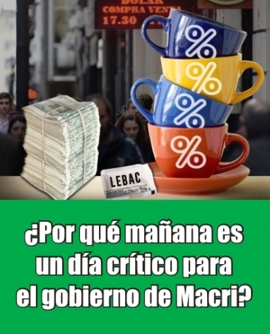 El Banco Central pagará tasas cercanas al 45% para renovar las Lebacs El Banco Central pagará tasas cercanas al 45% para renovar las Lebacs