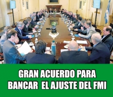 El Acuerdo de Macri es para responsabilizar a los gobernadores del PJ de las medidas antipopulares El Acuerdo de Macri es para responsabilizar a los gobernadores del PJ de las medidas antipopulares