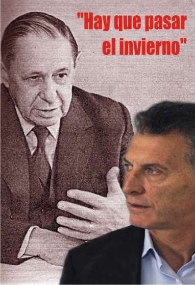 Devaluado, Macri ahora sólo juega a pasar el invierno Devaluado, Macri ahora sólo juega a pasar el invierno