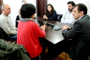 Edgardo Kueider se reunión con trabajadores de El Diario Edgardo Kueider se reunión con trabajadores de El Diario