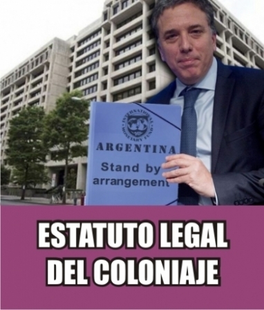 El FMI le presta al gobierno de Macri u$s 50.000 millones pero le exige un duro ajuste El FMI le presta al gobierno de Macri u$s 50.000 millones pero le exige un duro ajuste