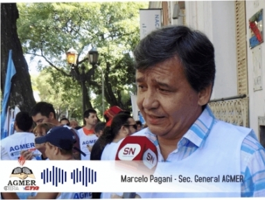 AGMER se suma al paro nacional del 14 de junio y moviliza a Plaza de Mayo