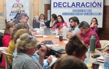 El Consejo de Secretarios Generales de Agmer reclamó la urgente reapertura de paritarias