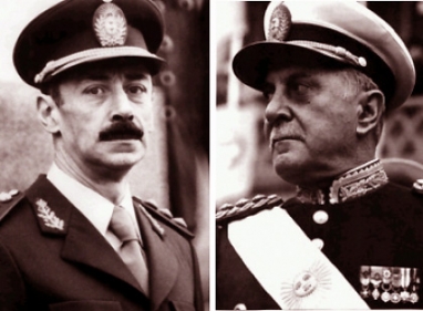 En septiembre de 1980, la Junta Militar experimentó una intensa disputa interna por la sucesión En septiembre de 1980, la Junta Militar experimentó una intensa disputa interna por la sucesión