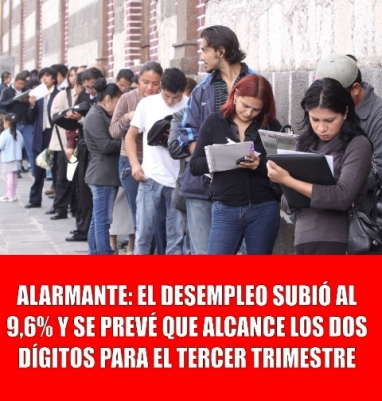 La peor crisis: Más de 7,5 millones de argentinos con problemas de empleo La peor crisis: Más de 7,5 millones de argentinos con problemas de empleo
