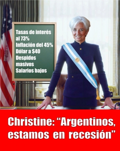 La gran recesión: Macri lo hizo La gran recesión: Macri lo hizo