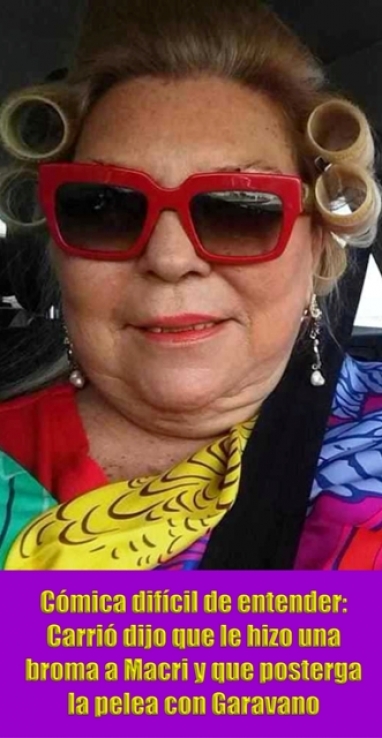 Mamarracho: ahora Carrió dice que su pedido para remover a Garavano Mamarracho: ahora Carrió dice que su pedido para remover a Garavano