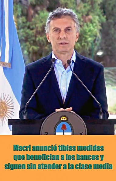 Macri reconoció las dificultades de los créditos impulsados por el Gobierno, atados a la inflación Macri reconoció las dificultades de los créditos impulsados por el Gobierno, atados a la inflación