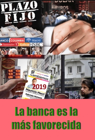 Con Macri, los únicos privilegiados son los banqueros Con Macri, los únicos privilegiados son los banqueros