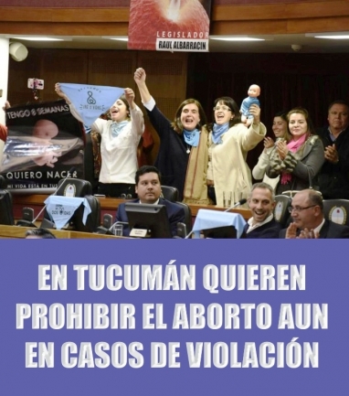 En abierta contradicción con el Código Penal y los fallos de la Corte, buscan prohibir la interrupción del embarazo por violaciones En abierta contradicción con el Código Penal y los fallos de la Corte, buscan prohibir la interrupción del embarazo por violaciones