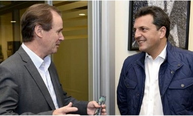 Sergio Massa llega a Paraná con plan de reformular el PJ Sergio Massa llega a Paraná con plan de reformular el PJ