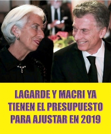 Aprueban el Presupuesto del FMI: Macri tiene vía libre para aplicar un brutal ajuste Aprueban el Presupuesto del FMI: Macri tiene vía libre para aplicar un brutal ajuste