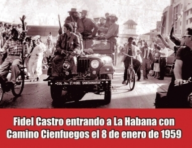Se cumplen hoy un nuevo aniversario de la Revolución Cubana