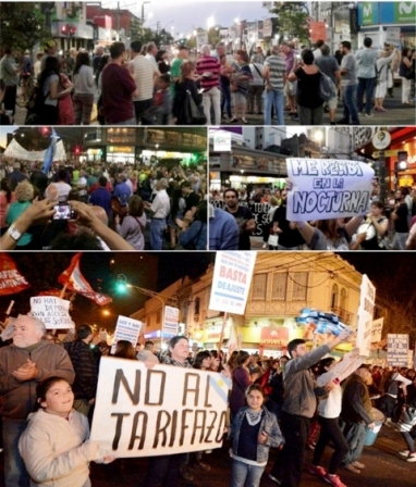Ruidazo nacional: nuevos cacerolazos contra los brutales aumentos que impuso Macri Ruidazo nacional: nuevos cacerolazos contra los brutales aumentos que impuso Macri