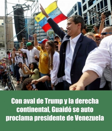 Con Trump y Macri no hay salida para el pueblo venezolano Con Trump y Macri no hay salida para el pueblo venezolano