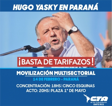 Hugo Yasky se suma a la