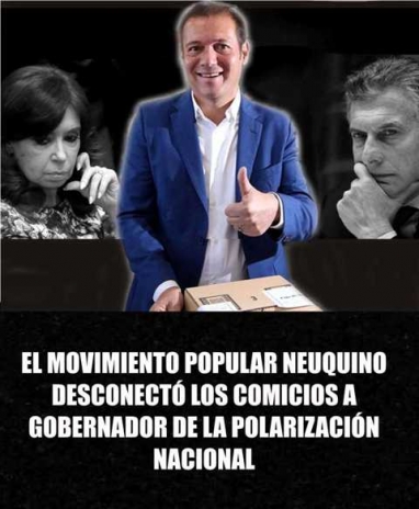 Elecciones 2019 Neuquén: Cambiemos, con el 15% de los votos, salió tercero cómodo Elecciones 2019 Neuquén: Cambiemos, con el 15% de los votos, salió tercero cómodo