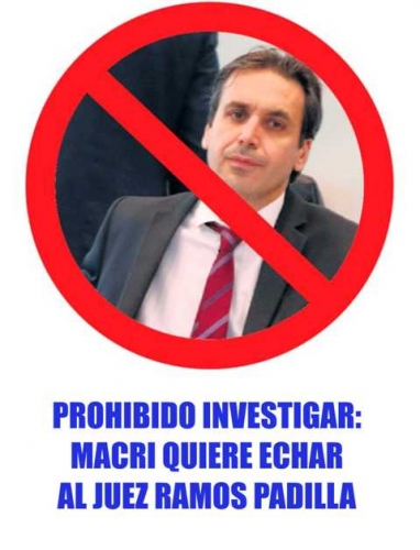 Prohibido investigar al macrismo: el Presidente ordenó que destituyan al juez que indaga a Stornelli Prohibido investigar al macrismo: el Presidente ordenó que destituyan al juez que indaga a Stornelli