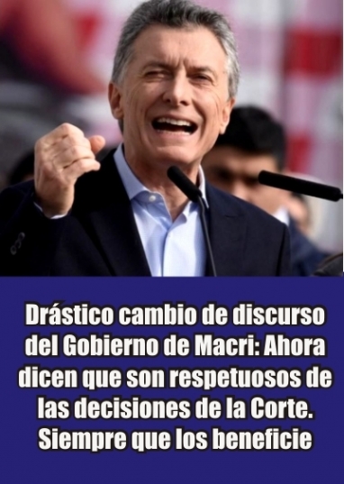 La presión de Macri, Clarín y La Nación, que quieren a Cristina juzgada antes de las elecciones, surtió efecto La presión de Macri, Clarín y La Nación, que quieren a Cristina juzgada antes de las elecciones, surtió efecto