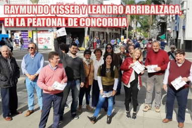 En plena campaña por la costa del río Uruguay, Raymundo Kisser habló del riesgo de perder credibilidad En plena campaña por la costa del río Uruguay, Raymundo Kisser habló del riesgo de perder credibilidad