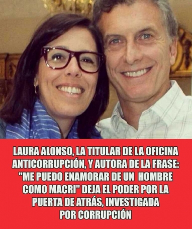 Laura Alonso, la titular de la Oficina Anticorrupción, investigada por malversación de fondos públicos Laura Alonso, la titular de la Oficina Anticorrupción, investigada por malversación de fondos públicos