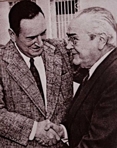 Abrazo Perón-Balbín: En la política no hay enemigos sino adversarios Abrazo Perón-Balbín: En la política no hay enemigos sino adversarios