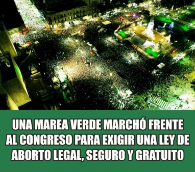 Pañuelazo en todo el país para exigir una ley de aborto legal, seguro y gratuito Pañuelazo en todo el país para exigir una ley de aborto legal, seguro y gratuito