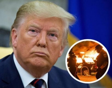 Noche de furia en la Casa Blanca: Trump se escondió en un bunker subterráneo Noche de furia en la Casa Blanca: Trump se escondió en un bunker subterráneo