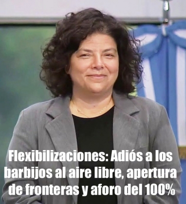 Flexibilizaciones: Adiós a los barbijos al aire libre, apertura de fronteras y aforo del 100%