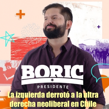 La izquierda derrotó a la ultraderecha neoliberal y Gabriel Boric es el nuevo presidente de Chile