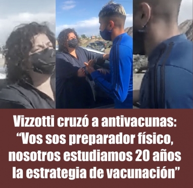Vizzotti cruzó a antivacunas: “Vos sos preparador físico, nosotros estudiamos 20 años la estrategia de vacunación”