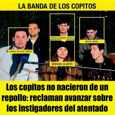 Los copitos no nacieron de un repollo: reclaman avanzar sobre los instigadores del atentado