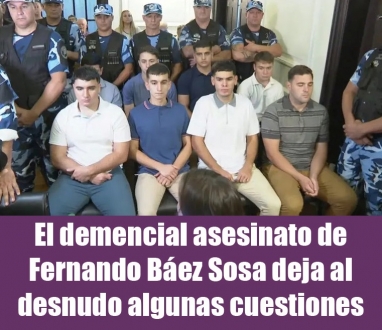 El demencial asesinato de Fernando Báez Sosa deja al desnudo algunas cuestiones