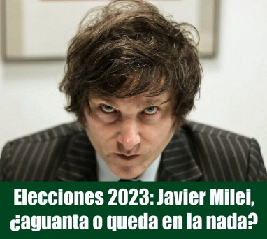 Elecciones 2023: Javier Milei, ¿aguanta o queda en la nada?