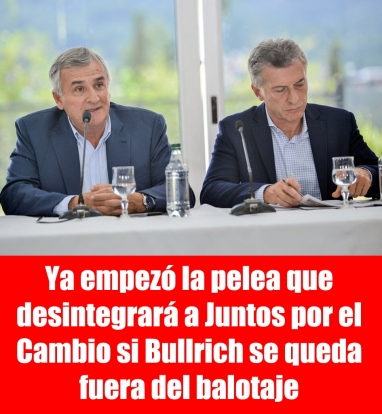 Ya empezó la pelea que desintegrará a Juntos por el Cambio si Bullrich se queda fuera del balotaje