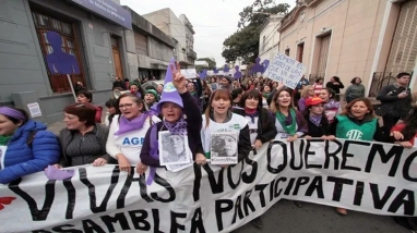 Este sábado 25, en Paraná se marchará contra la violencia de género