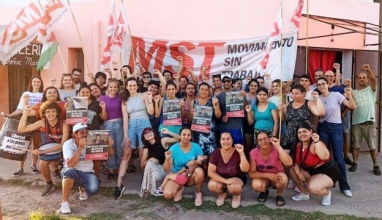 El MST-Nueva Izquierda inaugur un nuevo local en barrio Belgrano de Paran