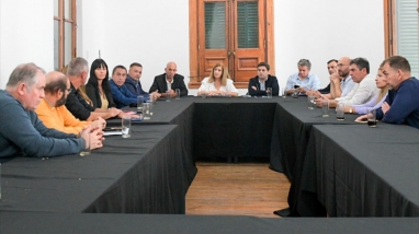 Se reunió la Liga de Intendentes peronistas para dialogar sobre las obras públicas