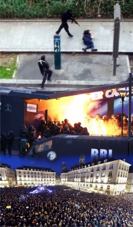 Atentado terrorista en Francia contra el semanario satírico Charlie Hebdo