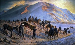 El contingente norte del Ejército Libertador de Chile deja San Juan al mando del coronel Cabot