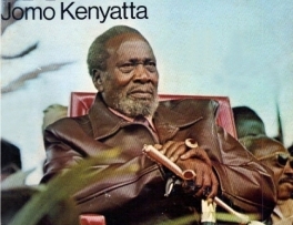 Jomo Kenyatta, jefe de los Mau Mau, es condenado por el gobierno colonialista británico de Kenia