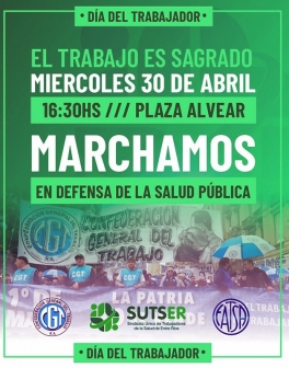 Trabajadores de la salud exigen salarios dignos y condiciones laborales justas