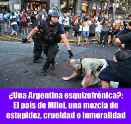¿Una Argentina esquizofrénica?: El país de Milei, una mezcla de estupidez, crueldad e inmoralidad