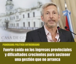 En la preocupante situación de las finanzas provinciales, es hora que Frigerio y los gobernadores tengan una posición firme, actúen con decisión y tomen las riendas de la situación. Se espera que dejen de actuar de manera pusilánime y comiencen a tomar decisiones y asumir responsabilidades, para emprender acciones que permitan recuperar recursos, ante el ajuste que sufren las provincias por las medidas impulsadas por Milei. La unidad del interior debe convertirse en una estrategia federal para proteger los derechos de la gente.